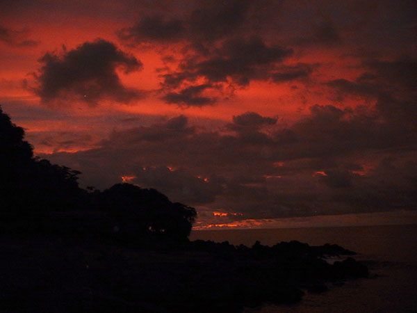 Sunset, Osa Peninsula, Costa Rica